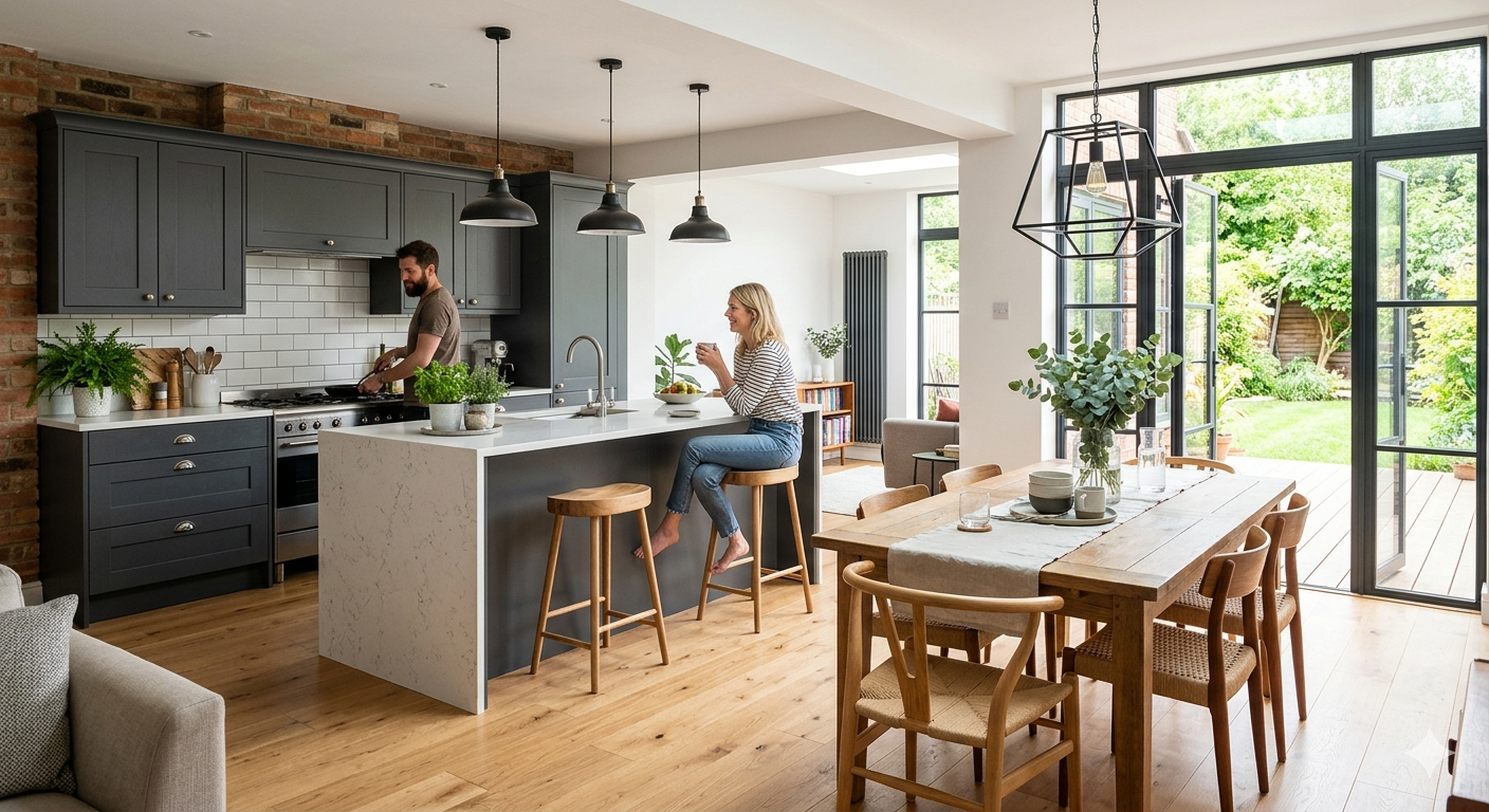 Practical home conversion layout